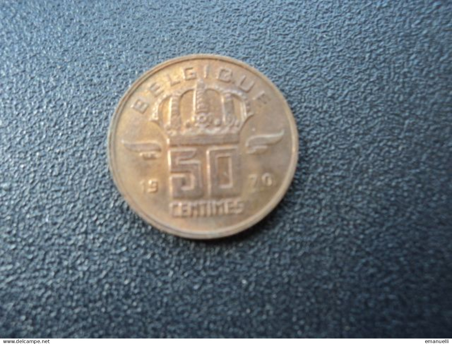 BELGIQUE : 50 CENTIMES   1970    KM 148.1     SUP * - 50 Cents