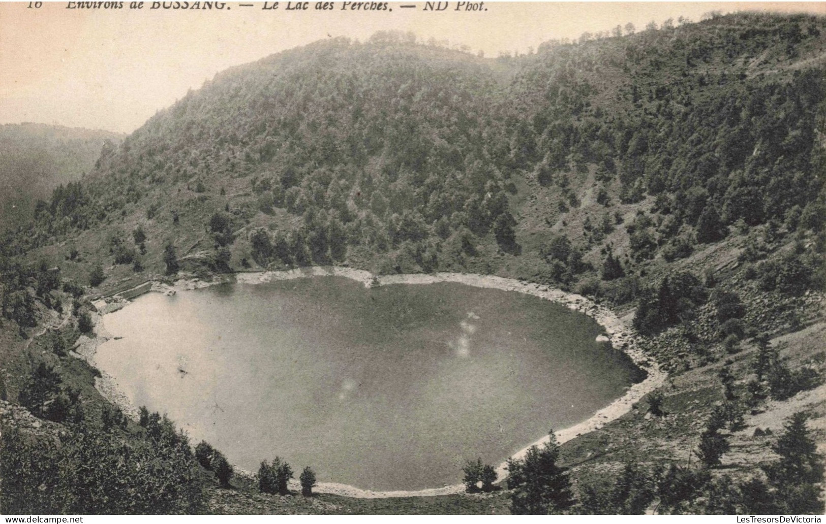 FRANCE - Environs De Bussang - Le Lac Des Perches - ND Phot - Carte Postale Ancienne - Bussang