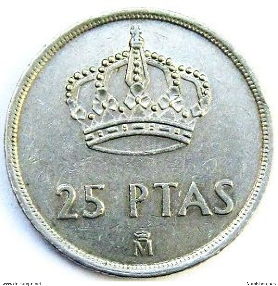 Pièce De Monnaie 25 Pesetas  1982 - 25 Peseta