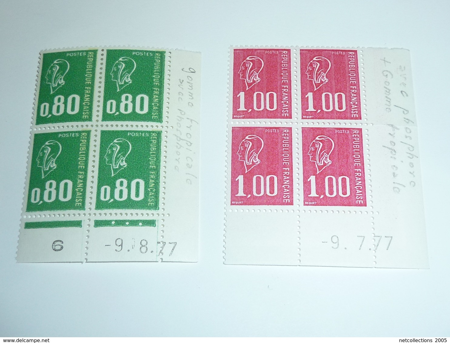 LOT DE 18 COINS DATES TYPE SABINE ET LIBERTE + MARIANNE DE BEQUET - TIMBRES NEUFS SANS CHARNIERES - FRENCH STAMP (CV) - Autres & Non Classés