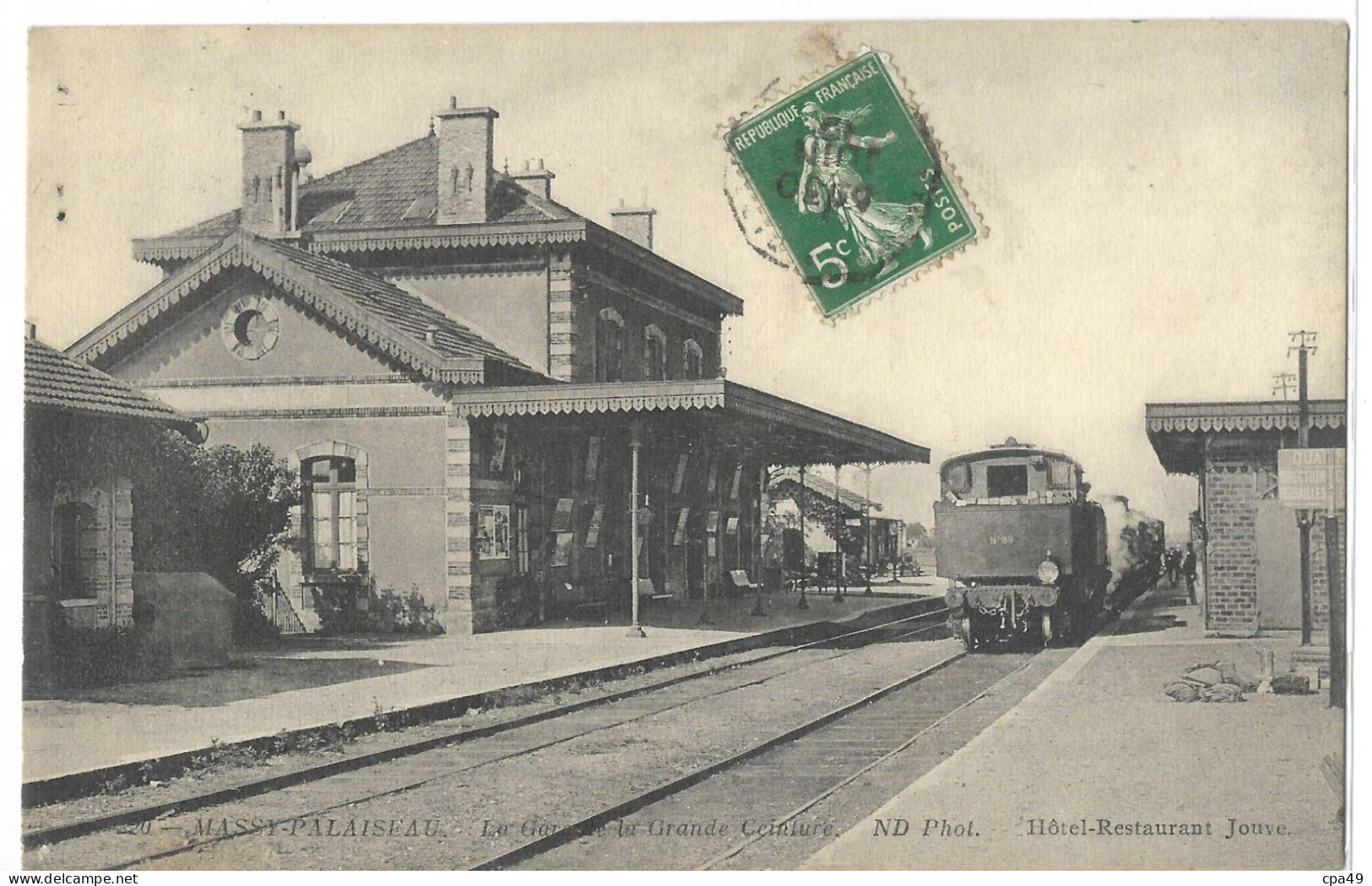 91    MASSY - PALAISEAU  LA  GARE   DE  LA  GRANDE  CEINTURE - Massy