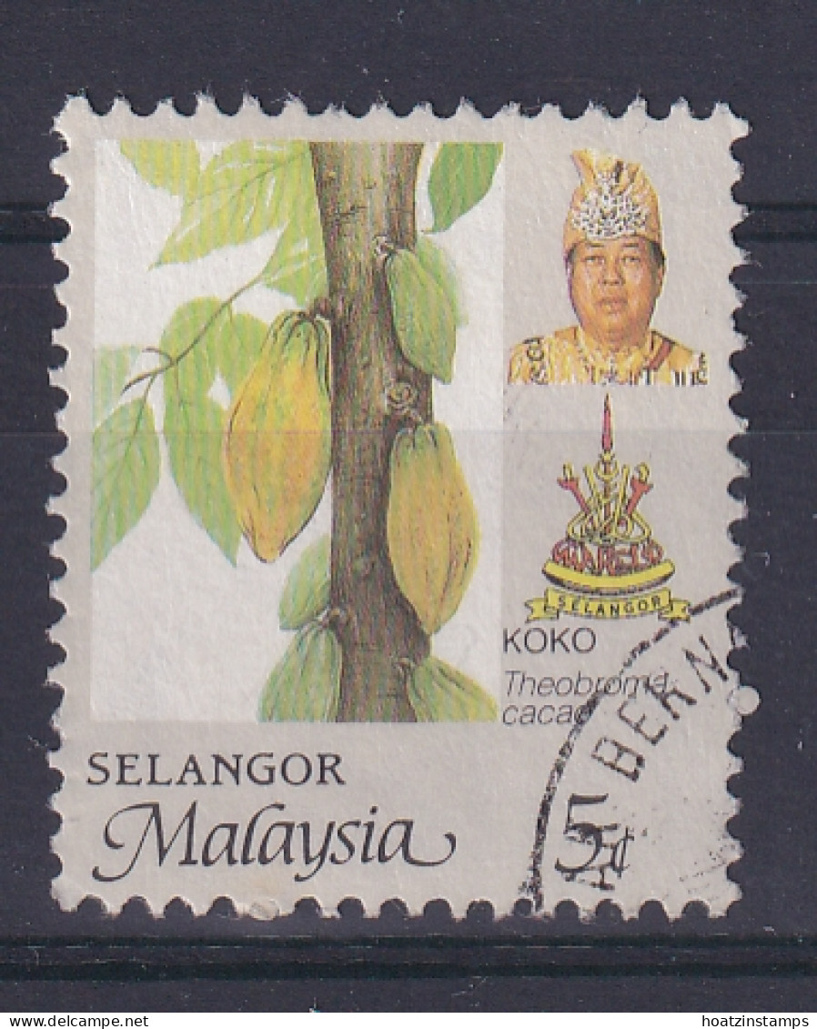 Malaya - Selangor: 1986/96   Crops   SG178    5c   [Perf: 12]  Used - Selangor