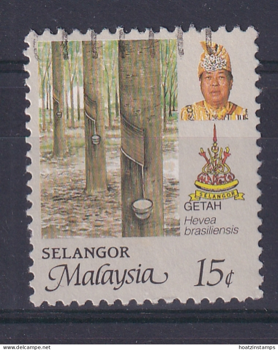 Malaya - Selangor: 1986/96   Crops   SG180    15c   [Perf: 12]  Used - Selangor