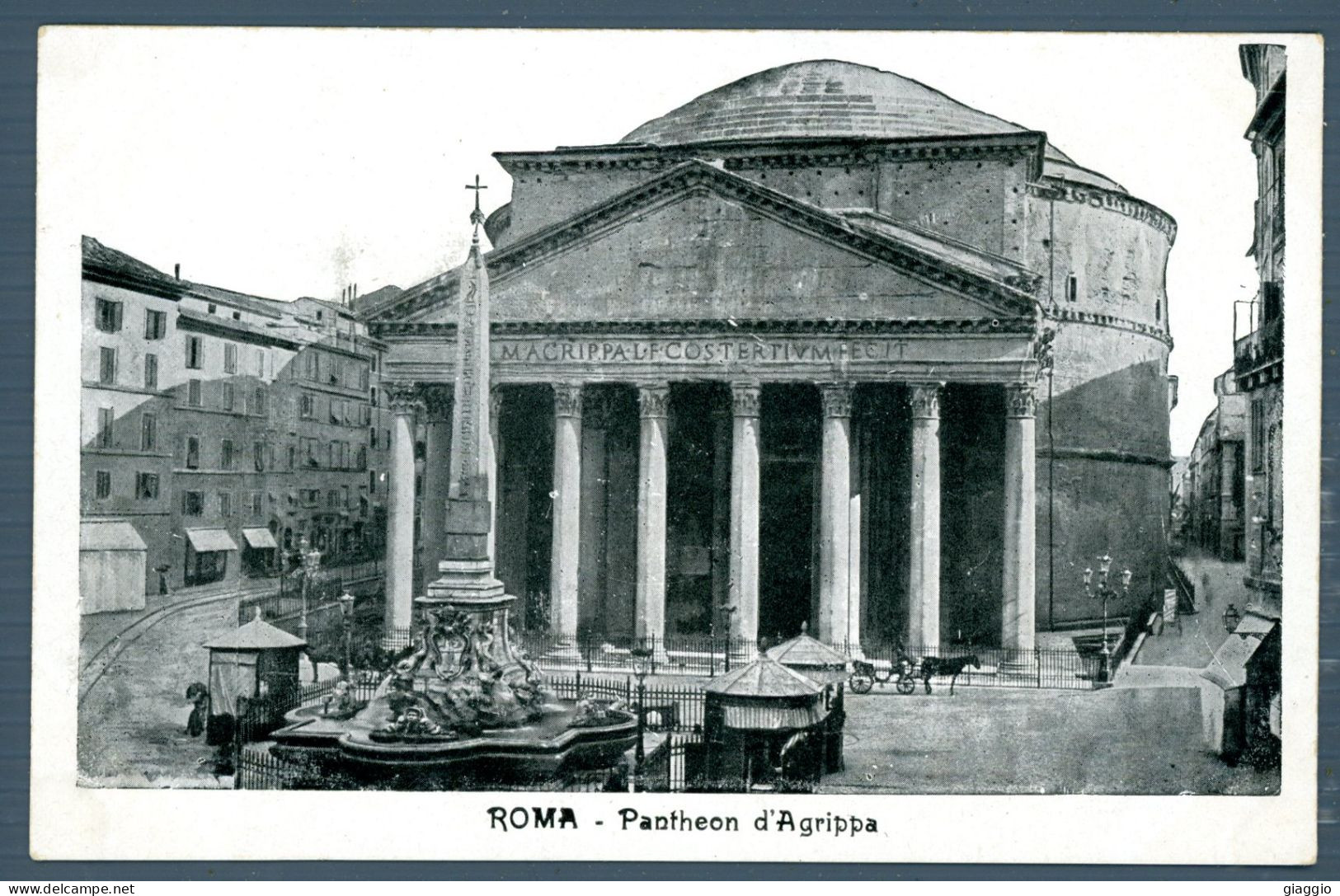 °°° Cartolina - N. 2575 Roma Pantheon D'agrippa Formato Piccolo Nuova °°° - Panthéon