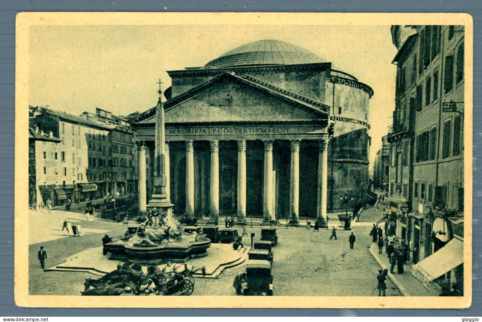 °°° Cartolina - N. 2576 Roma Il Pantheon Formato Piccolo Nuova °°° - Panthéon