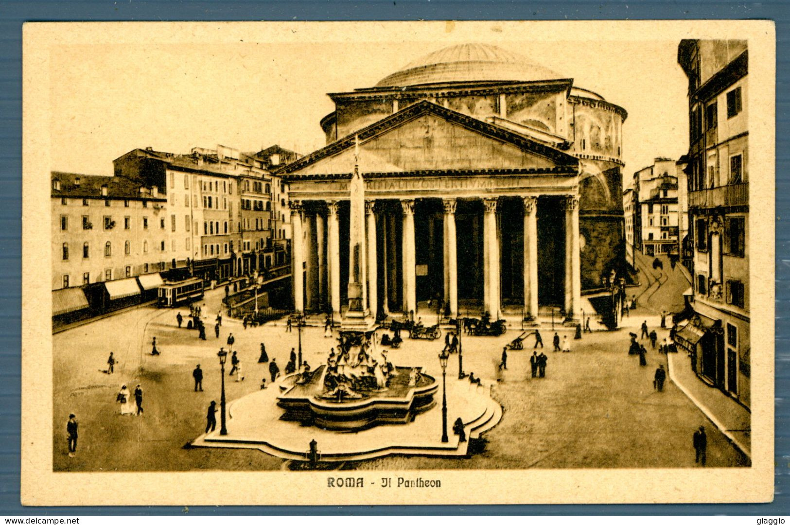 °°° Cartolina - N. 2578 Roma Il Pantheon Formato Piccolo Nuova °°° - Panteón