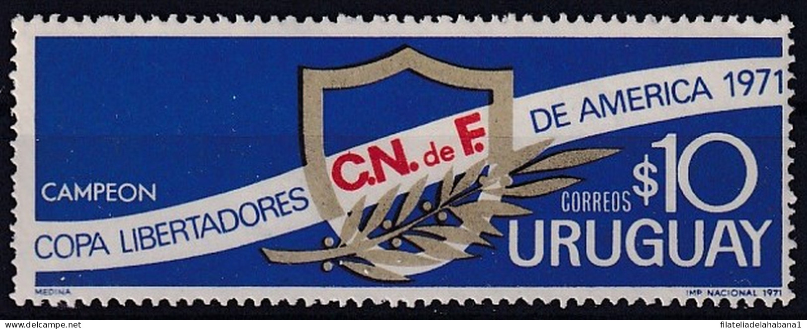 F-EX43071 TOGO MNH 1971 LIBERTADORES CUP SOCCER FOOTBALL. - Coupe D'Amérique Du Sud Des Nations