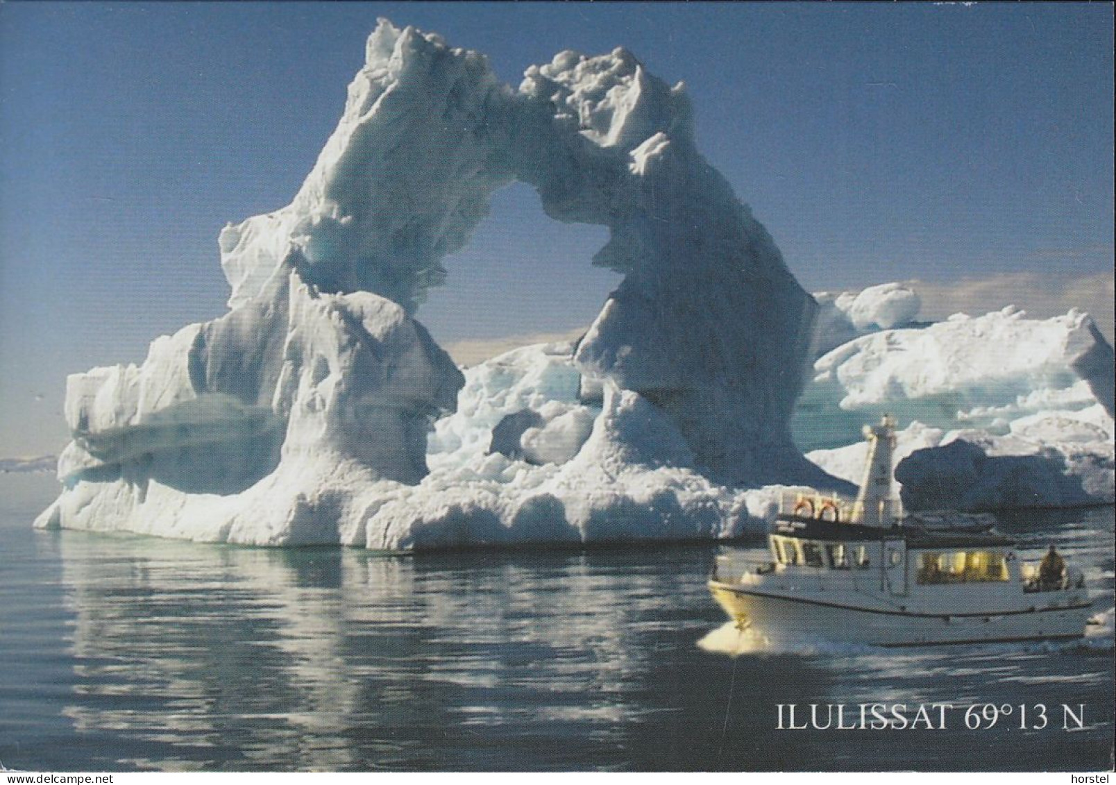 Grönland - Icefijord - Steamer - 2x Nice Stamps - Greenland