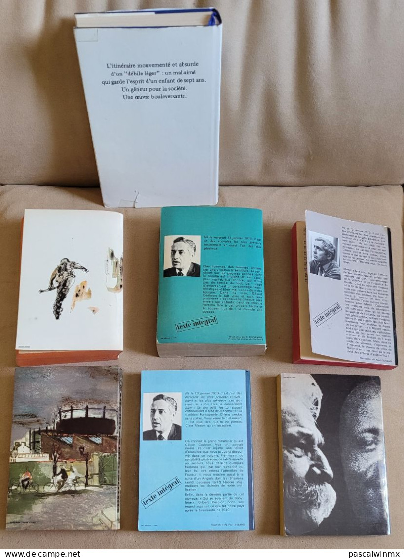 Vends LOT De 7 Livres De Gilbert CESBRON - Lots De Plusieurs Livres