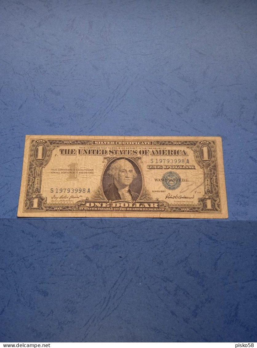 STATI UNITI-P419 1D 1957 - - Silver Certificates (1928-1957)