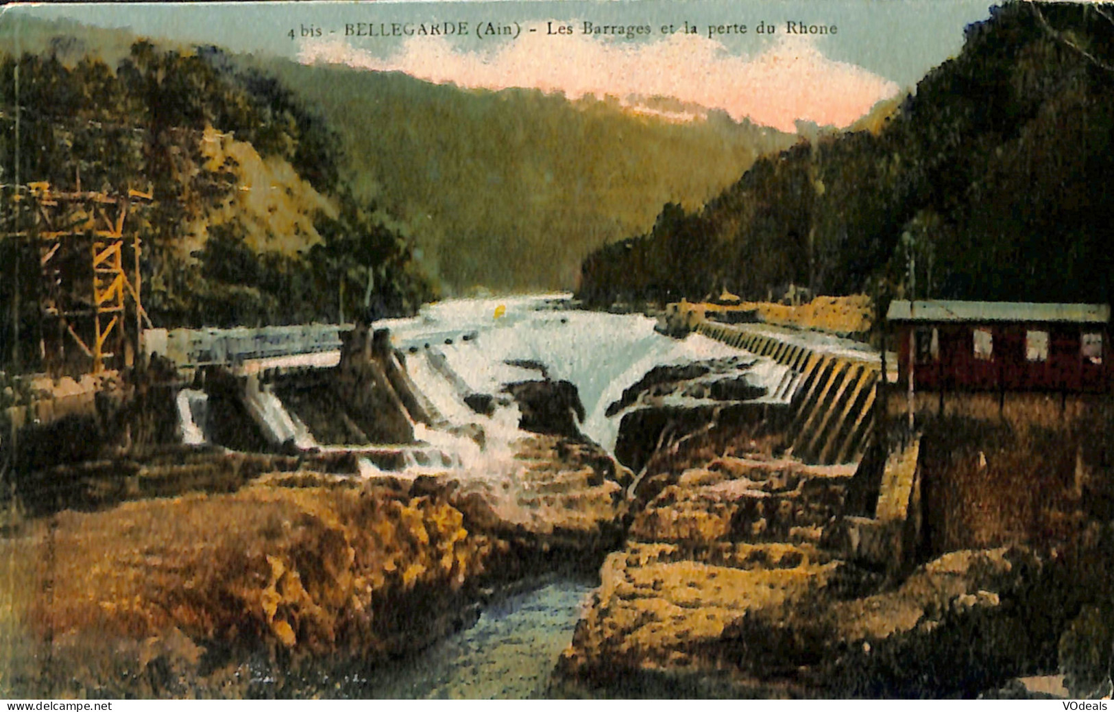 France (01) Ain - Bellegarde - Les Barrages Et La Perte Du Rhône - Bellegarde-sur-Valserine