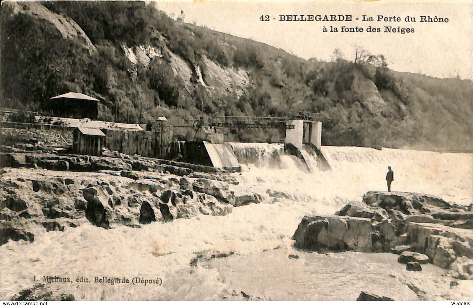 France (01) Ain - Bellegarde - La Perte Du Rhône à La Fonte Des Neiges - Bellegarde-sur-Valserine