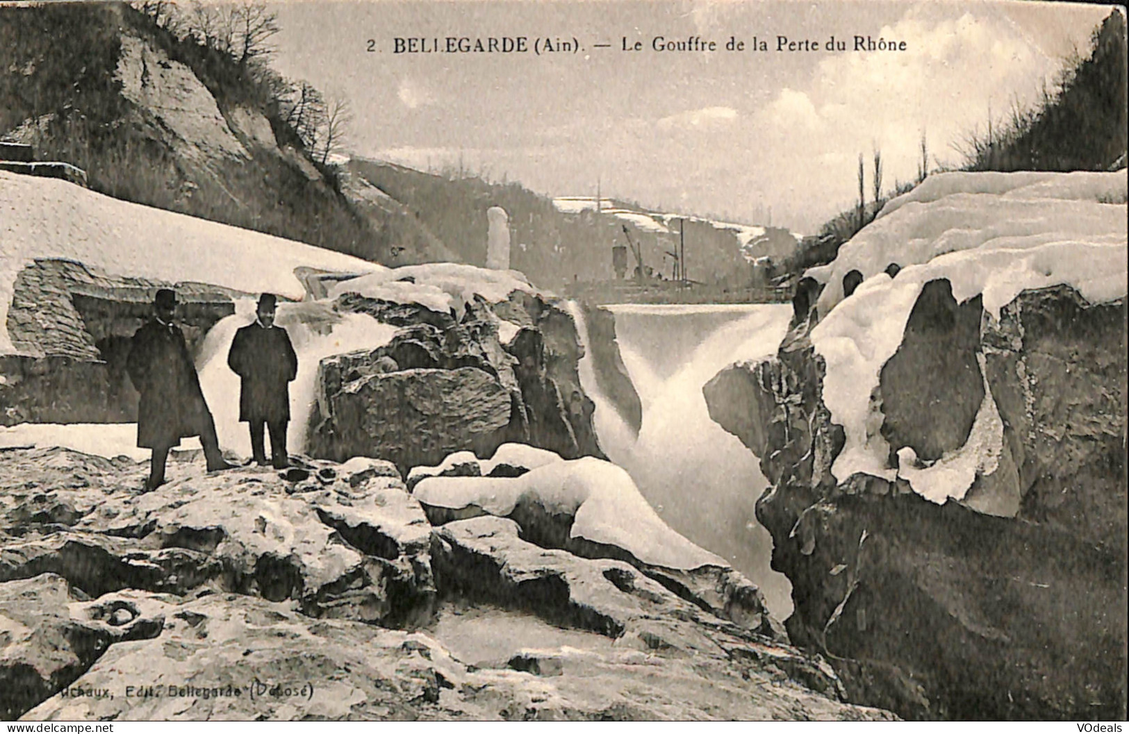 France (01) Ain - Bellegarde - Le Gouffre De La Perte Du Rhône - Bellegarde-sur-Valserine