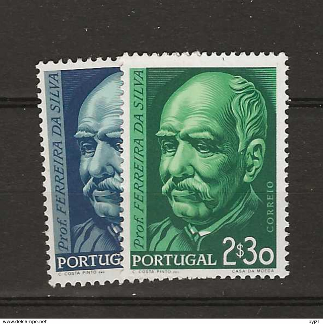 1956 MNH Portugal, Mi 848-49 Postfris** - Unused Stamps