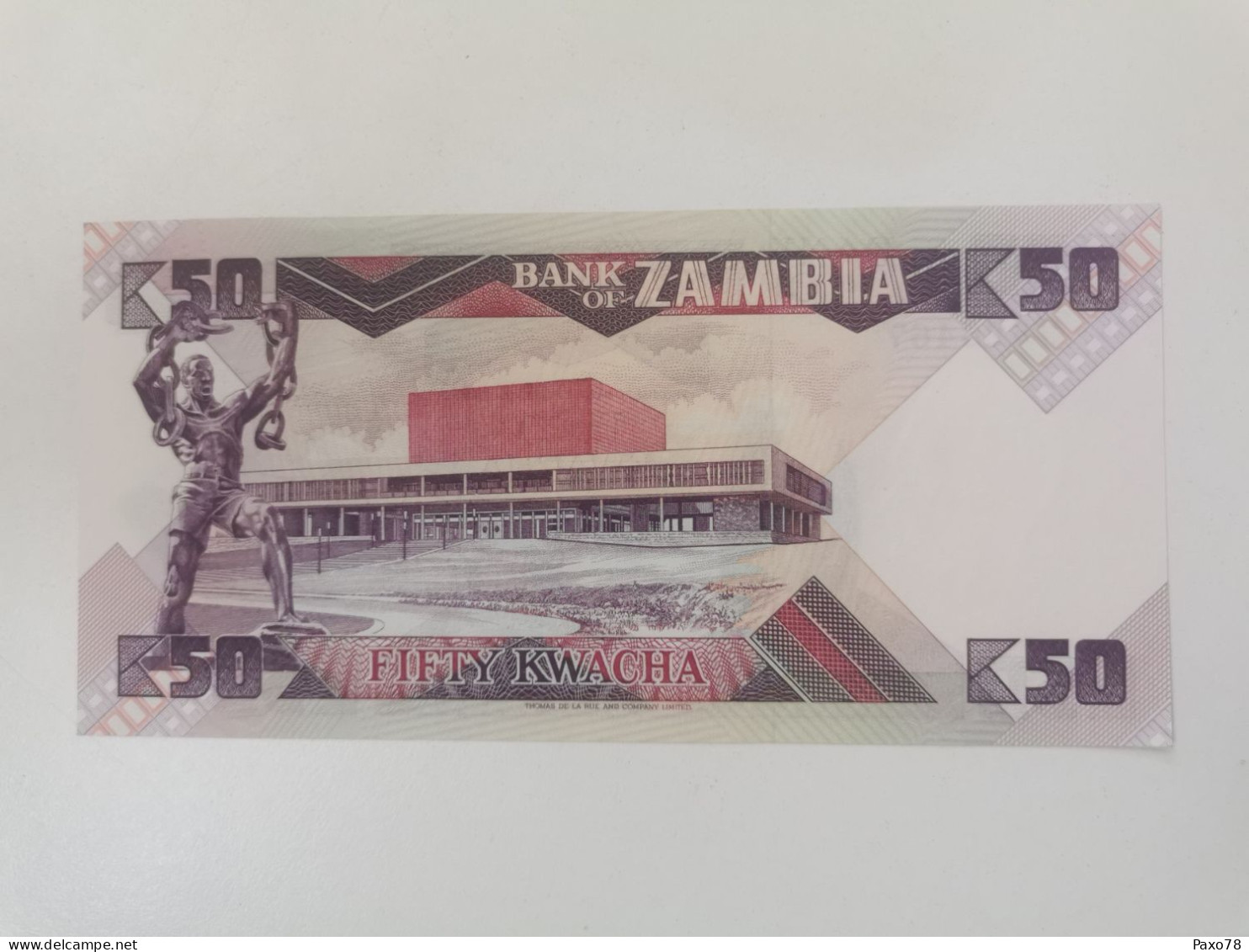 Zambie, 50 Kwacha - Zambie