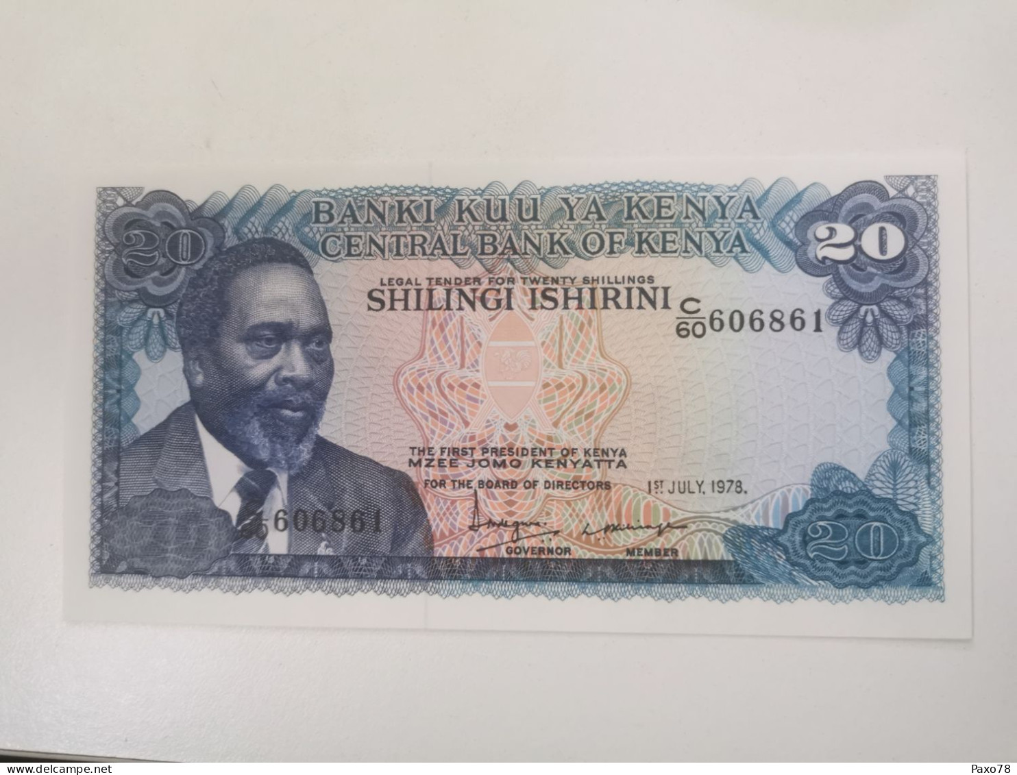 Kenya, 20 Shilingi 1978 - Kenya