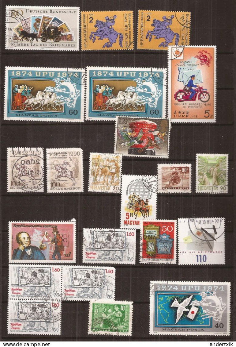 (ANG387) The Used Of - STAMPS ON STAMPS (3 Scans) - Timbres De Distributeurs [ATM]