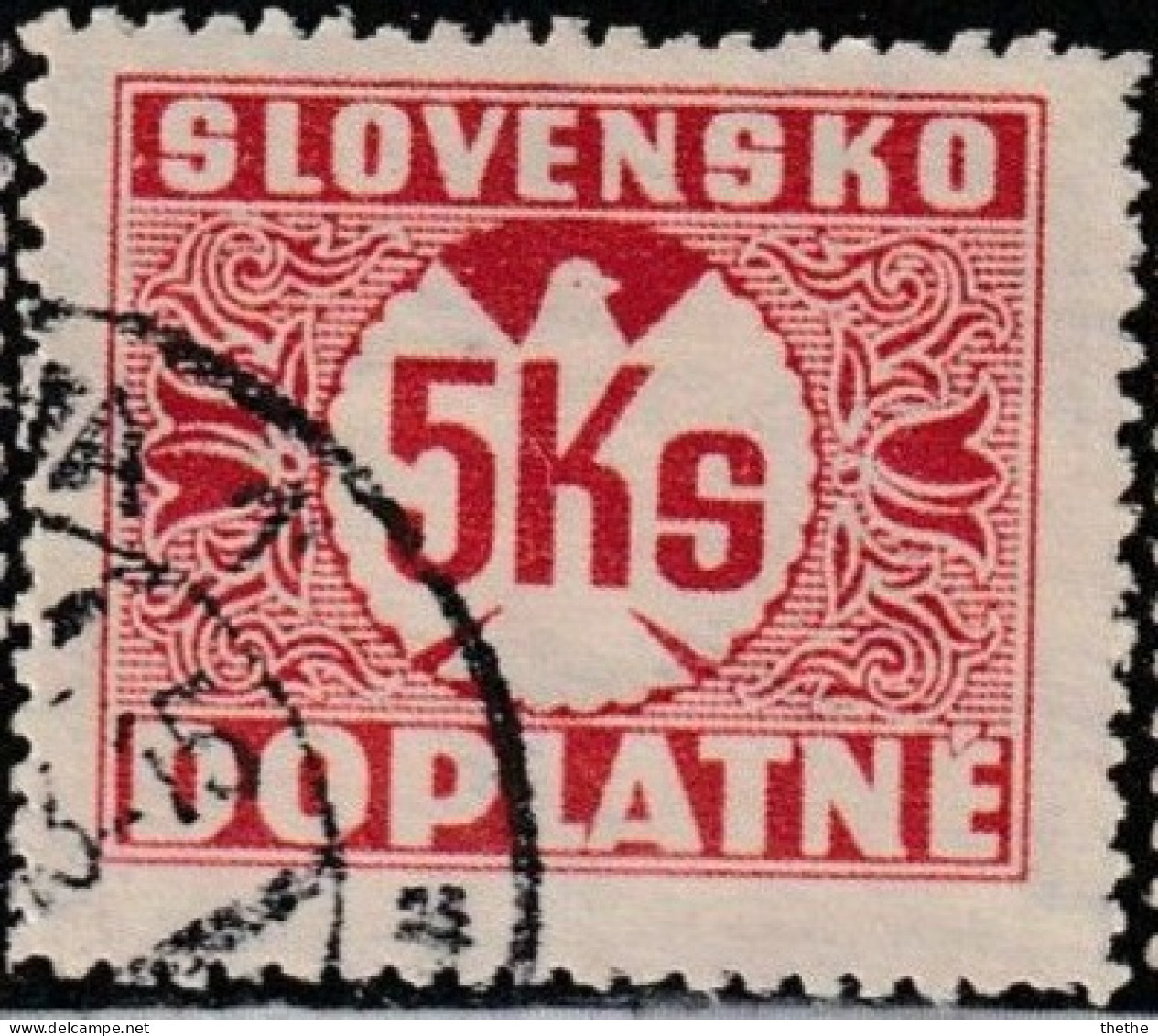 SLOVAQUIE - Taxe - Affranchissement Timbres I - Usati