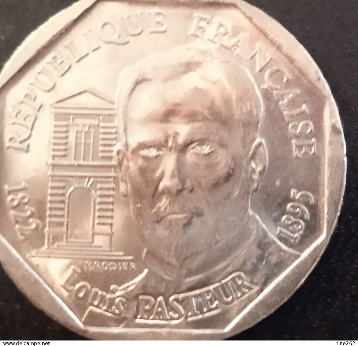 2 FRANCS *LOUIS PASTEUR *.SURPLUS DE METAL SUR LE HAUT DU 2 ....A VOIR ...... - Variétés Et Curiosités