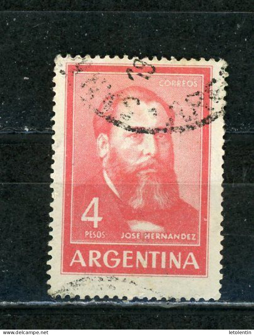 ARGENTINE : HERNANDEZ - N° Yvert 693A Obli. - Usati
