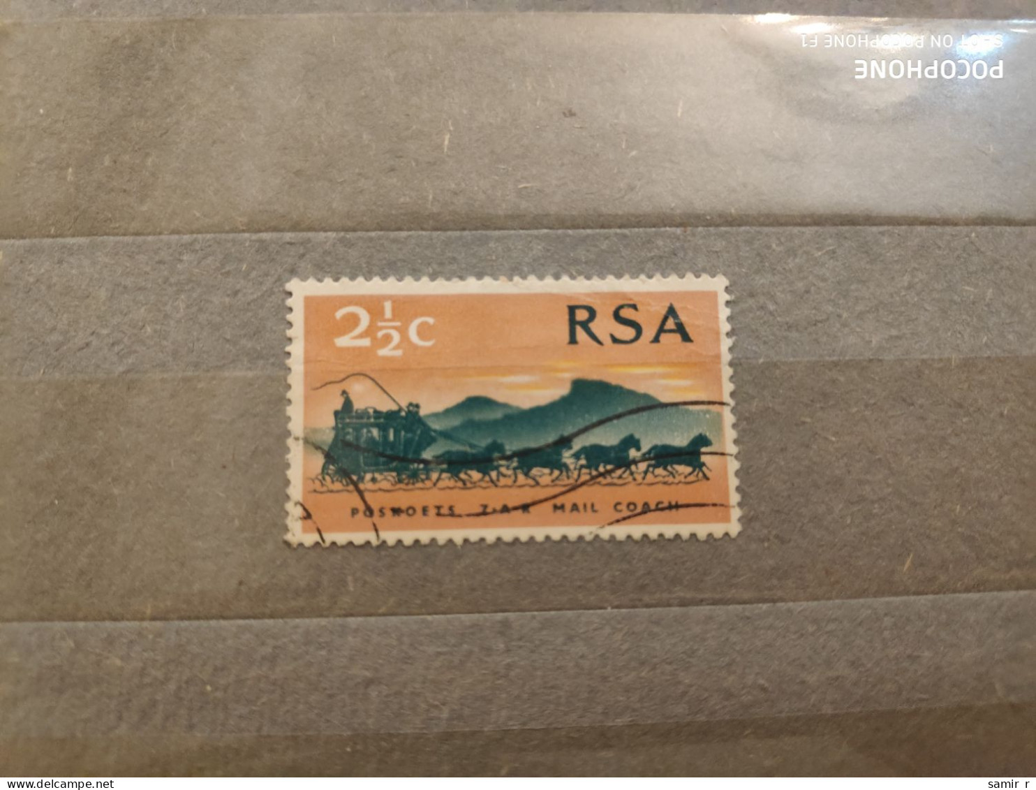 RSA	 Horses  (F33) - Used Stamps