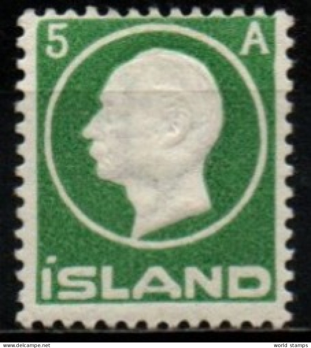 ISLANDE 1912 * - Neufs