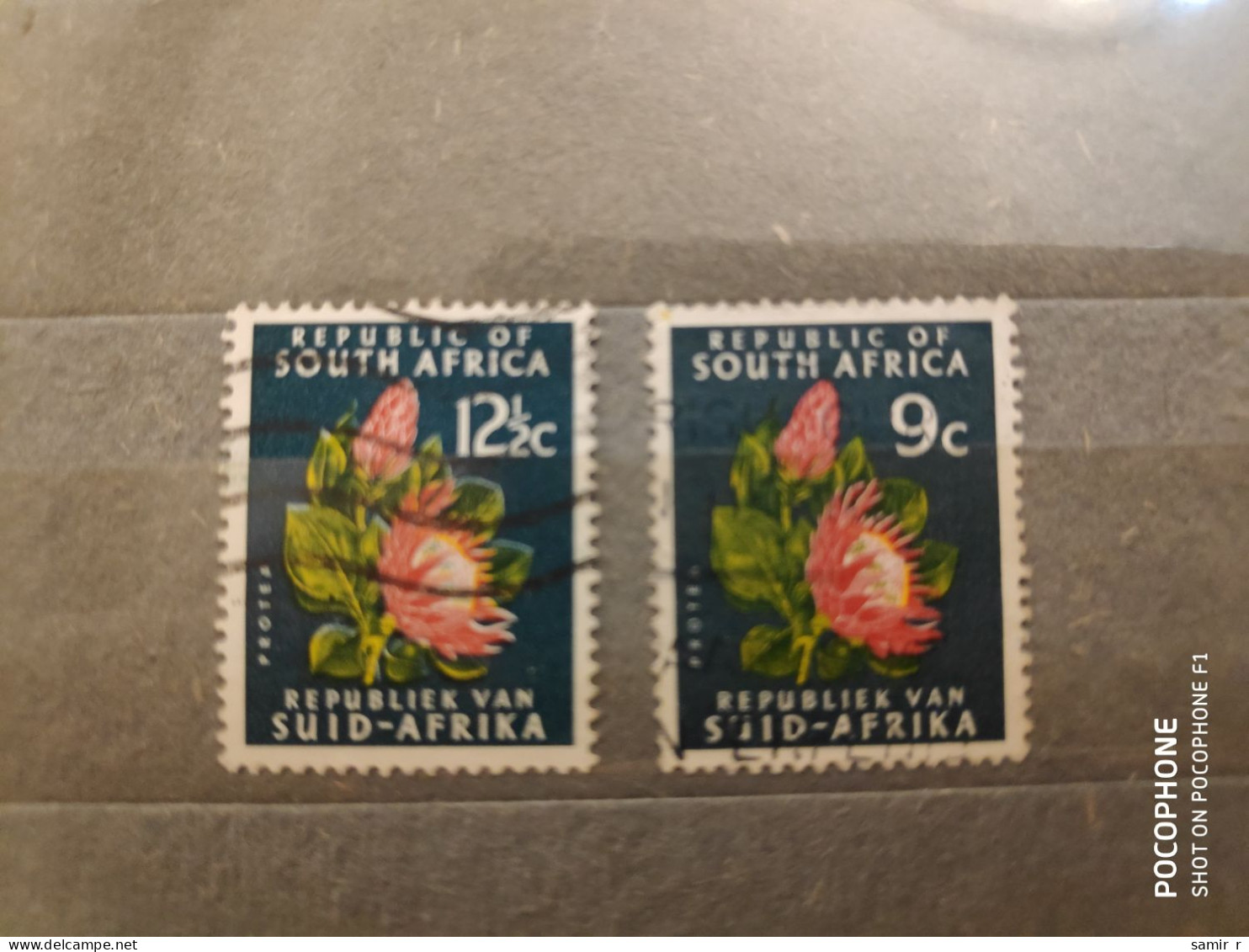 RSA  Flowers  (F33) - Used Stamps