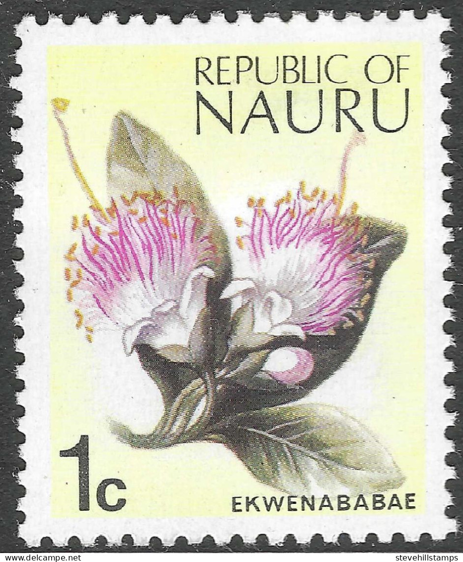 Nauru. 1973 Definitives. 1c MH. SG 99 - Nauru