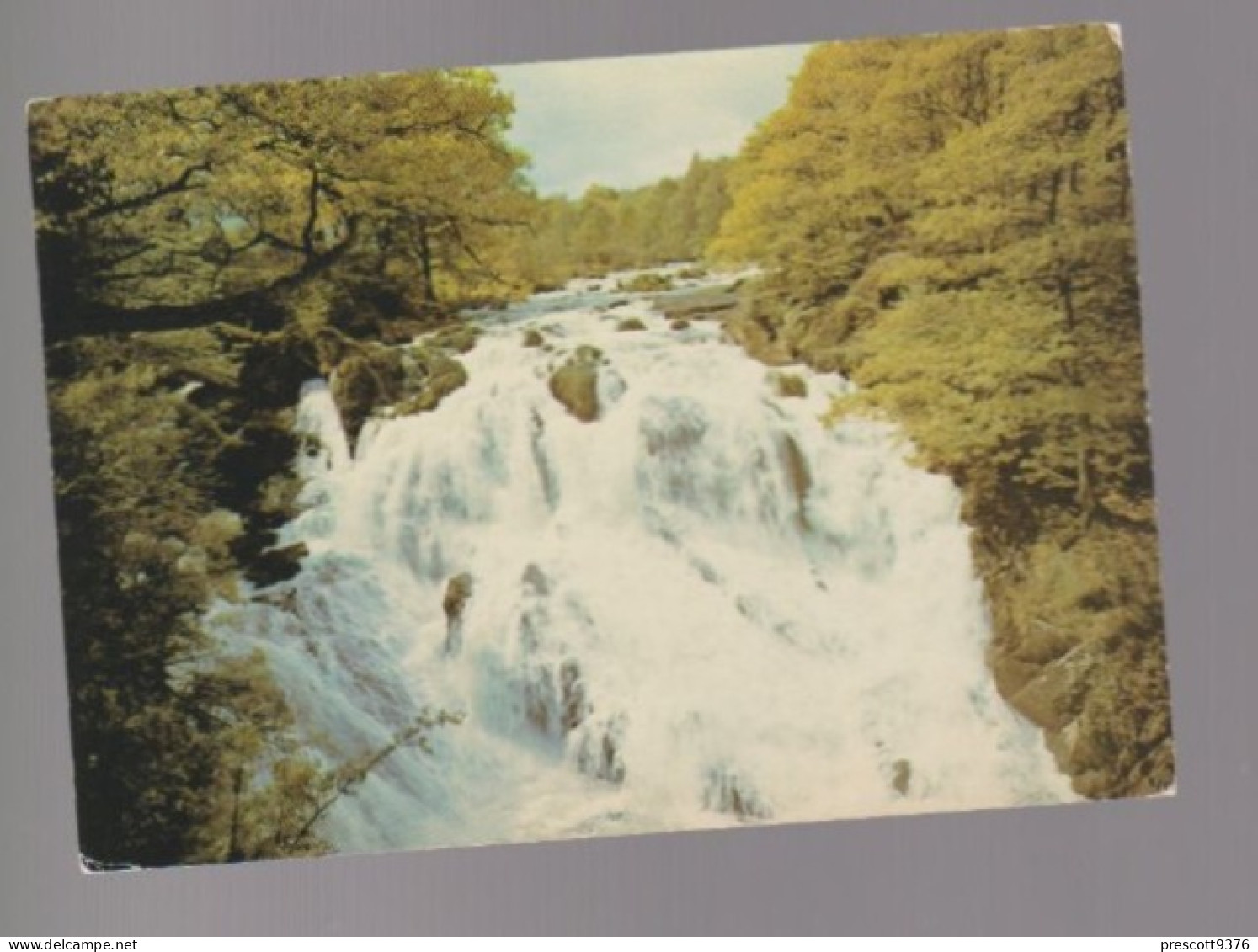 Betws Coed, Swallow Fall, North Wales, UK   -   Unused Postcard   - UK14 - Arthur Dixon - Gwynedd