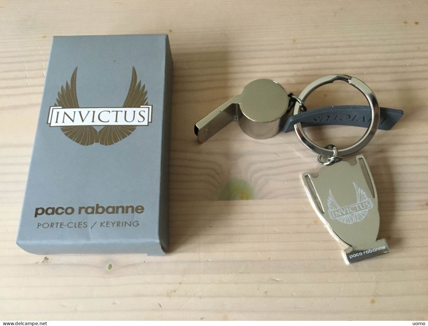 Invictus (Paco Rabanne) Sleutelhanger Met Fluit - Accessoires