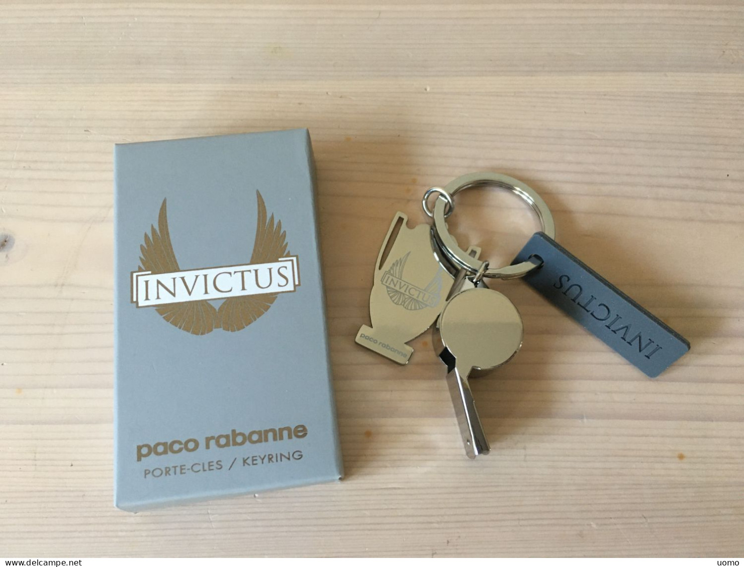 Invictus (Paco Rabanne) Sleutelhanger Met Fluit - Accessoires