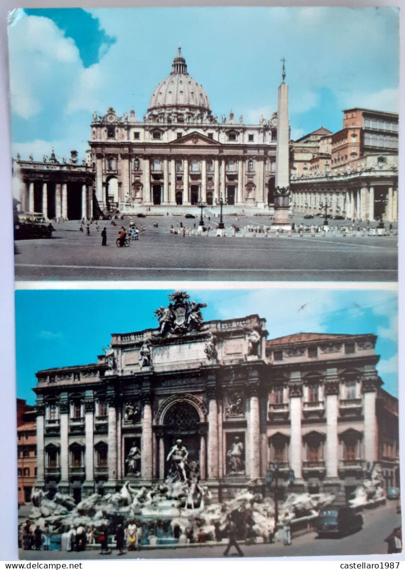 Roma - Basilica Di S. Pietro - Fontana Di Trevi - Fontana Di Trevi