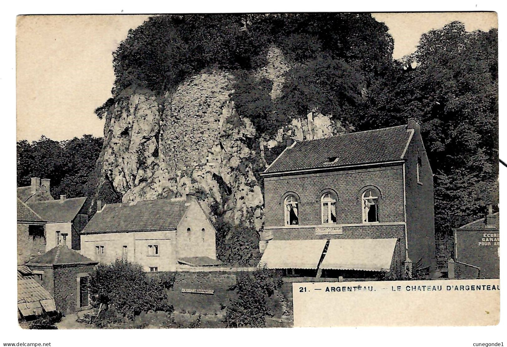 CPA ARGENTEAU : Le Château D'Argenteau - Circulé En 1913 - 2 Scans - Wezet