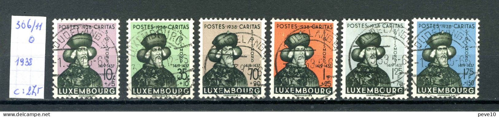 Luxembourg   N°  306/11 O - Usados