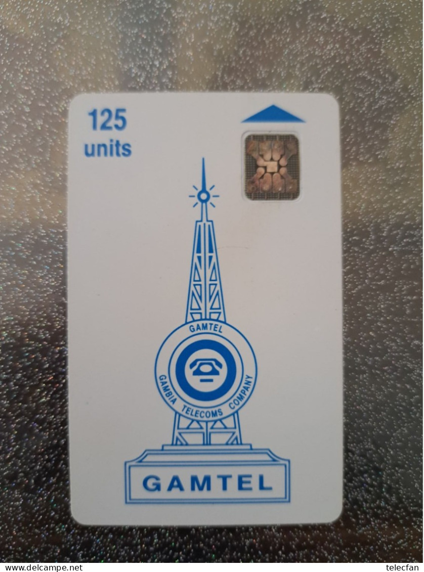 GAMBIE ANTENNE RELAIS GAMTEL 125U SC4 SANS ENTOURAGE N° 32792 GE - Gambie