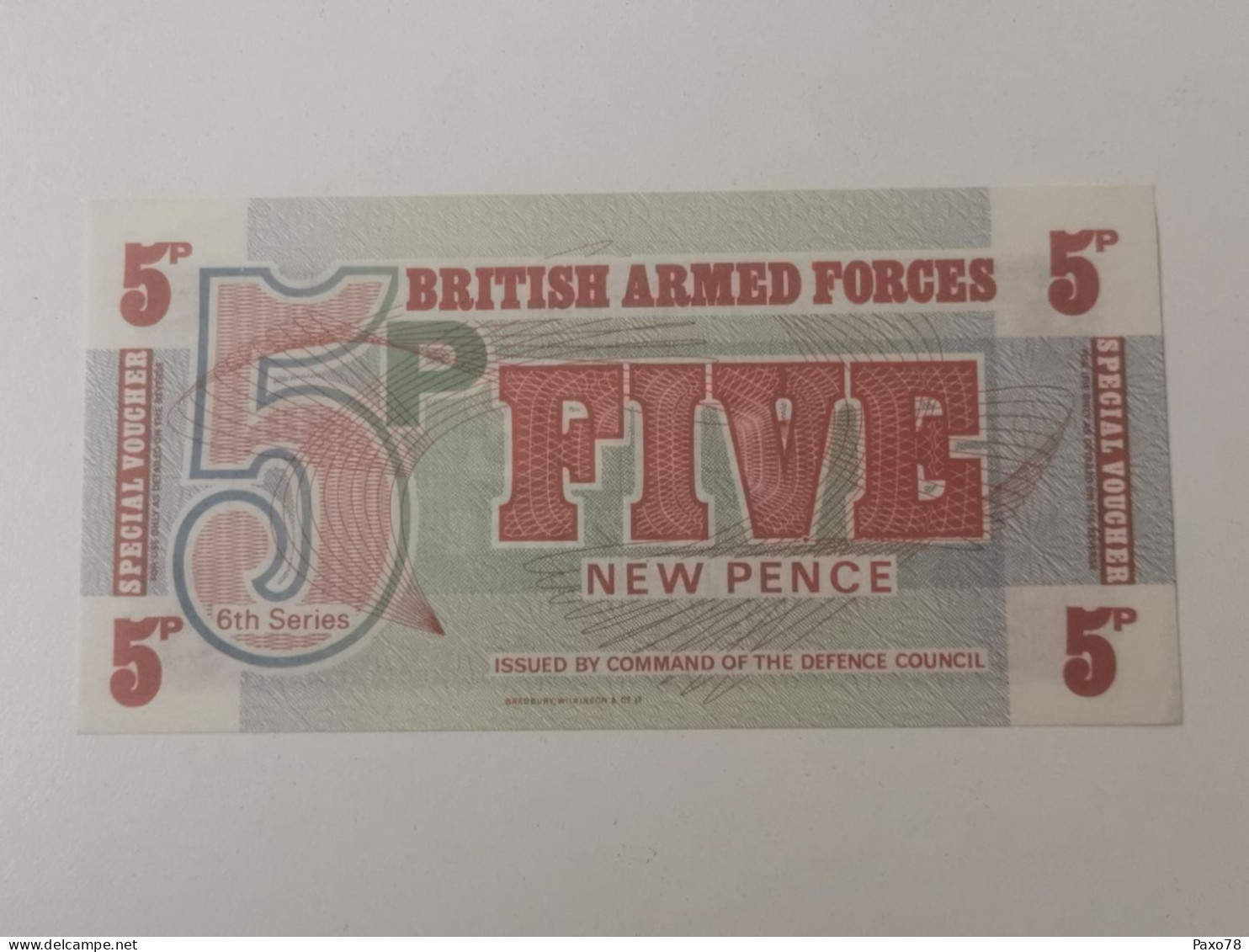 5 New Pence, British Armed Forces - Other & Unclassified