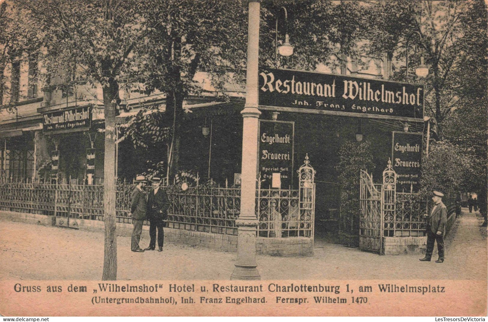 AUTRICHE - Restaurant Wilhelmshof - Carte Postale Ancienne - Autres & Non Classés