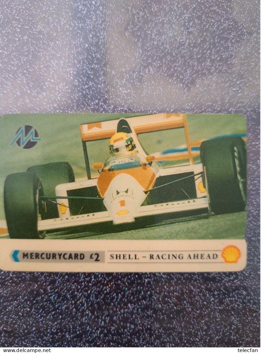 GB MERCURY SHELL AYRTON SENNA FORMULA 1 HONDA £2 UT - Characters