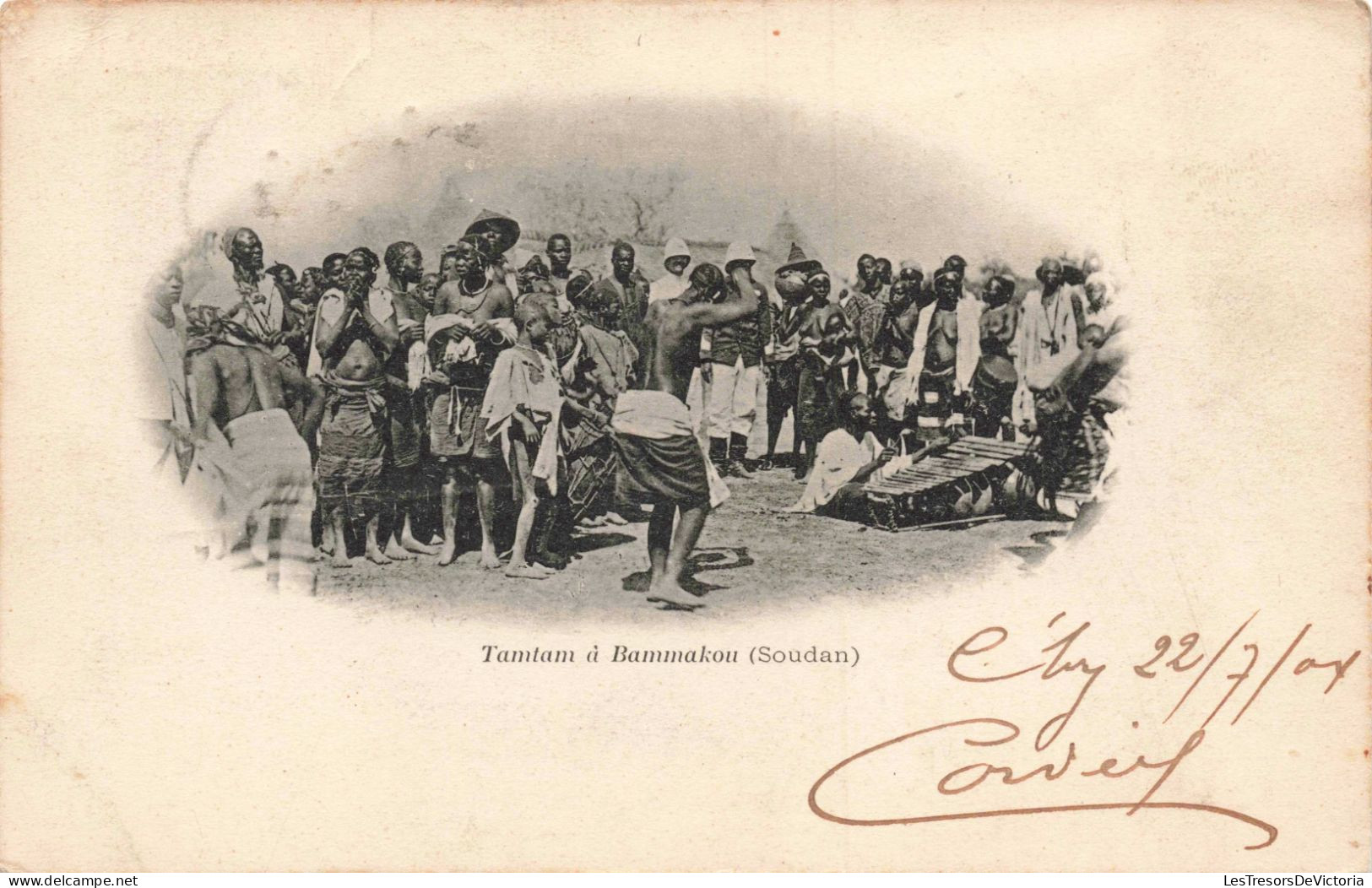 SOUDAN - Tamtam à Bamako - Carte Postale Ancienne - Sudan