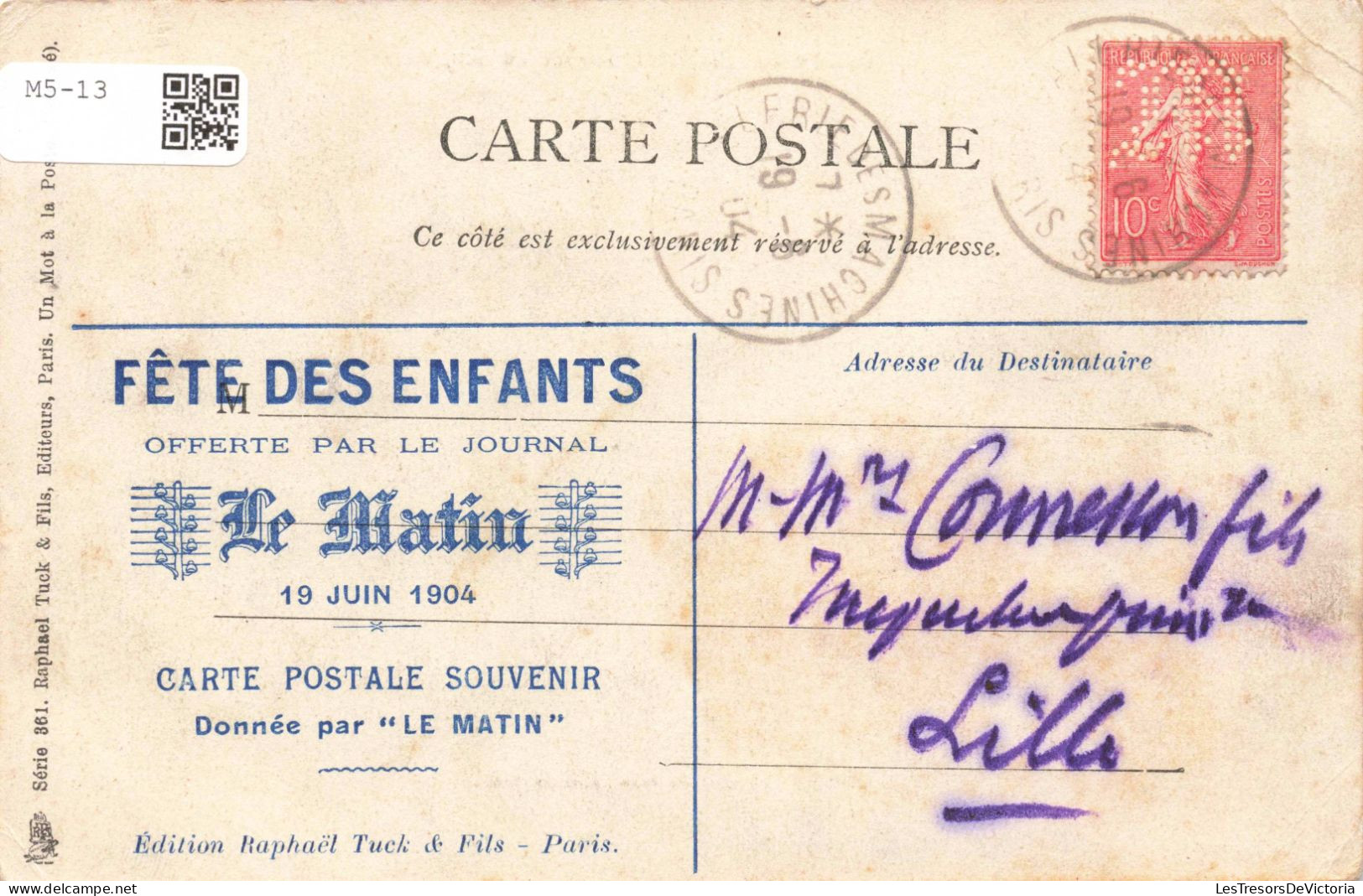 ALGERIE - Voyage Du Président - Carte Postale Ancienne - Mannen
