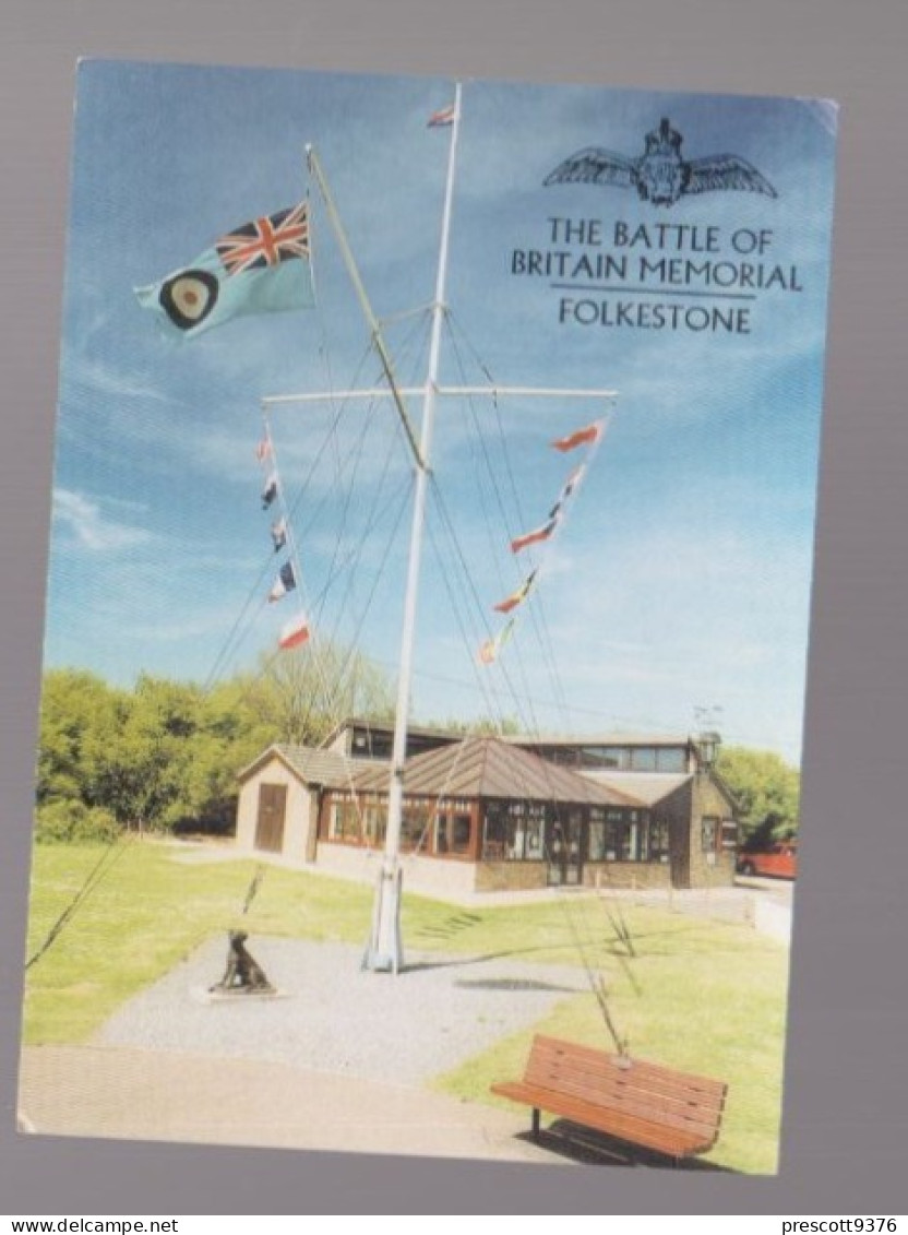 Battle Of Britain, Folkstone Kent   -   Unused Postcard   - UK15 - Folkestone