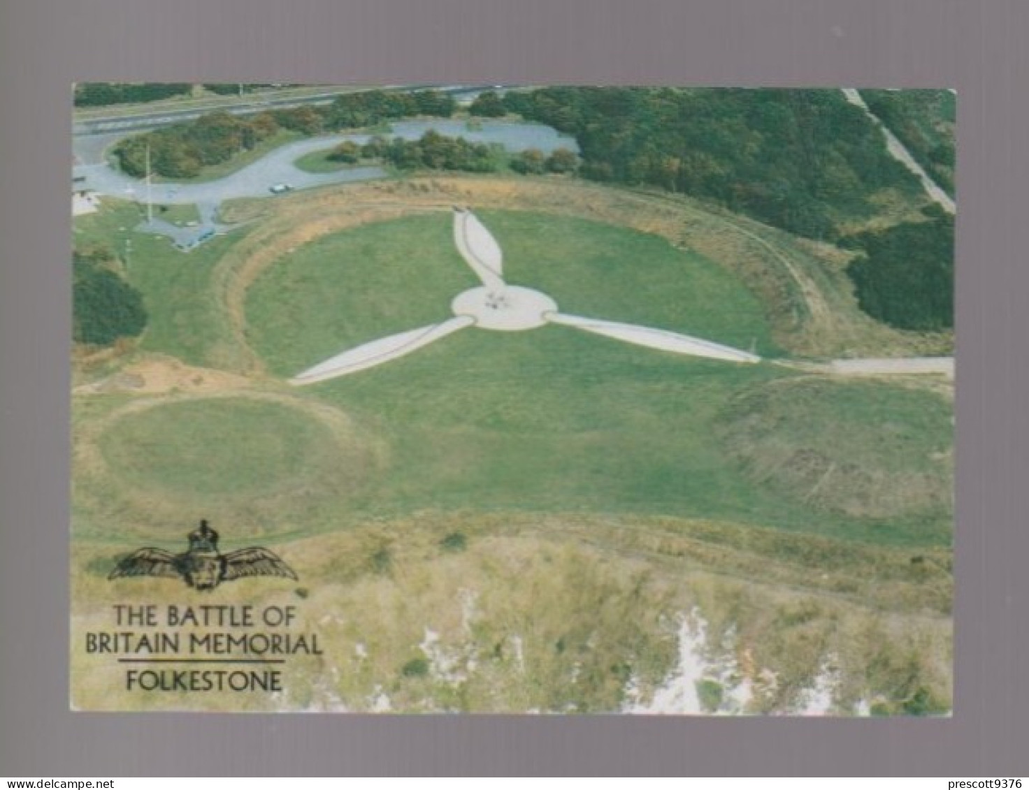 Battle Of Britain Memorial, Folkstone Kent   -   Unused Postcard   - UK15 - Folkestone