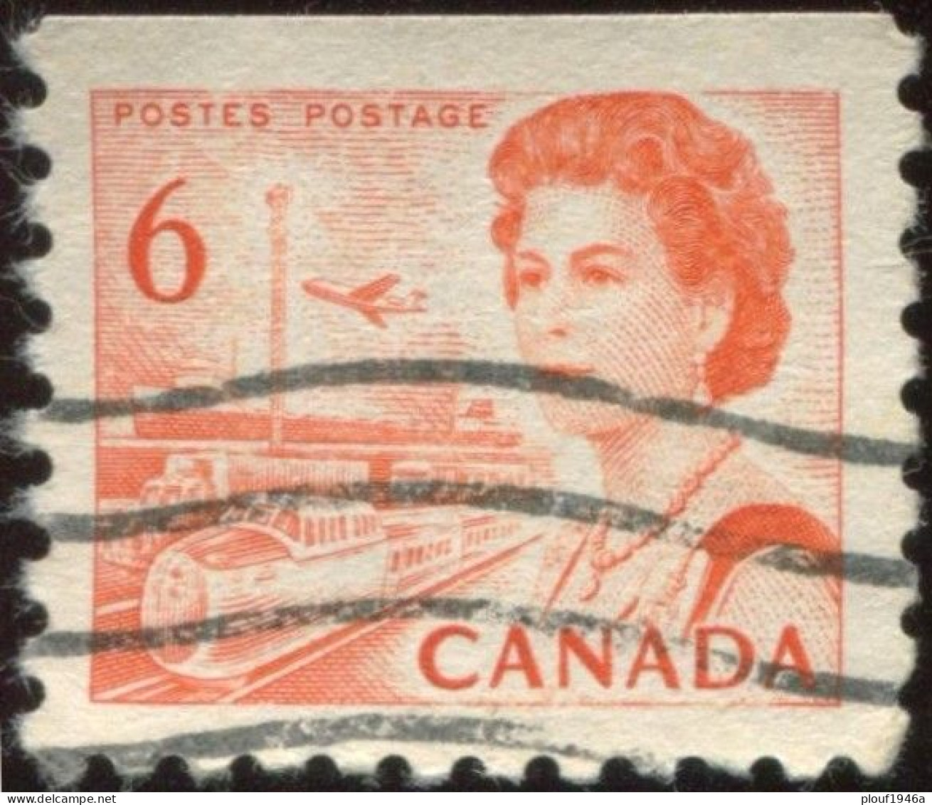 Pays :  84,1 (Canada : Dominion)  Yvert Et Tellier N° :   382 Ab-1 (o) Du Carnet / Michel 429-AxO - Timbres Seuls