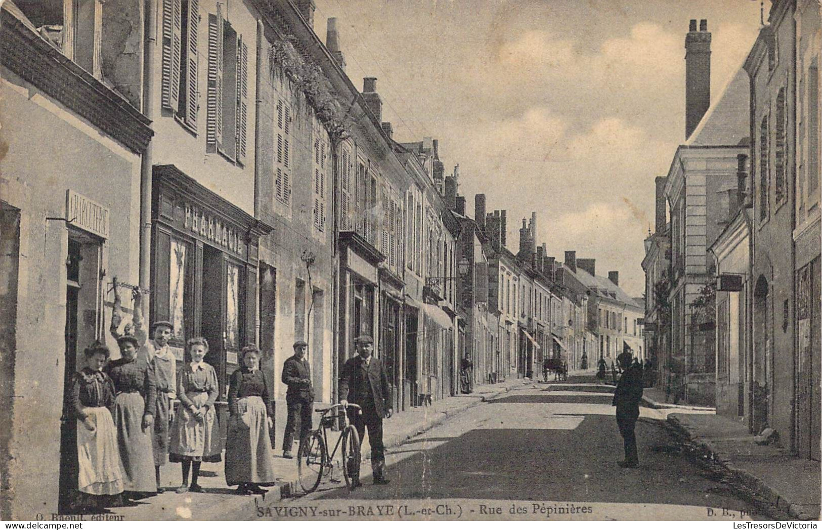 FRANCE - 41 - Savigny-sur-Braye - Rue Des Pépinières - Carte Postale Ancienne - Other & Unclassified