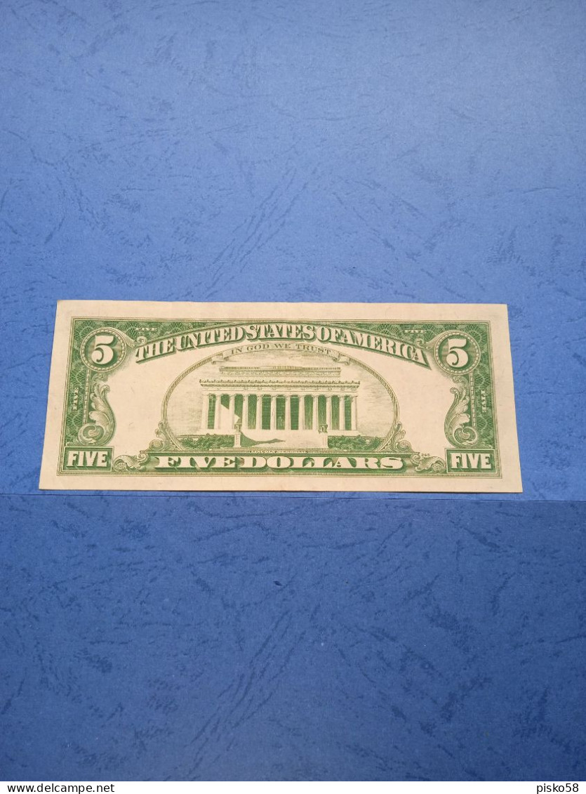 STATI UNITI-P456 5D 1974  - - Billets De La Federal Reserve (1928-...)