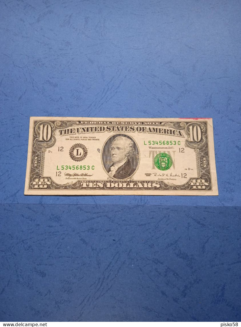 STATI UNITI-P499 10D 1995 - - Biljetten Van De  Federal Reserve (1928-...)