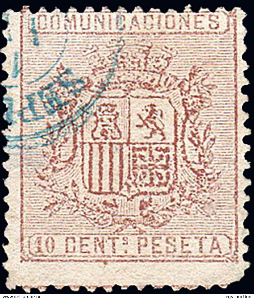 Segovia - Edi O 153 - Mat Fech. Tp. II Azul "Sepúlveda" - Used Stamps