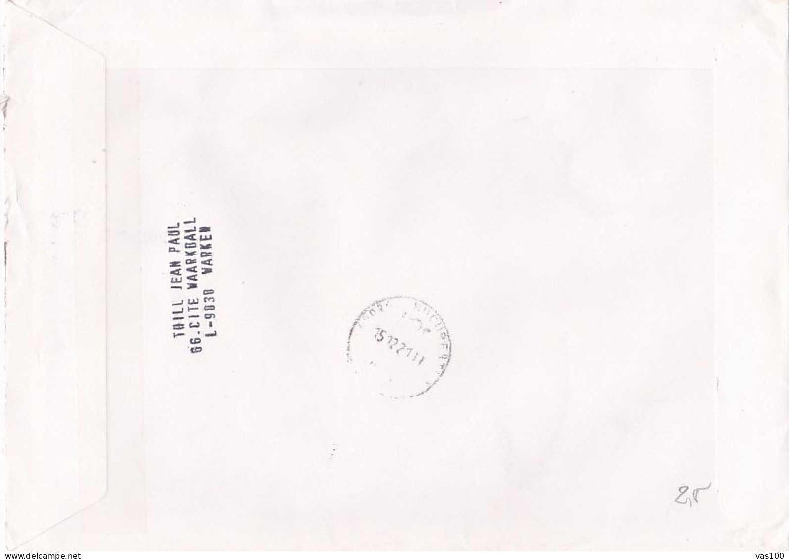NATURE, GARDENING, ELECTRICITY, STAMPS ON COVER, 2021, LUXEMBOURG - Cartas & Documentos