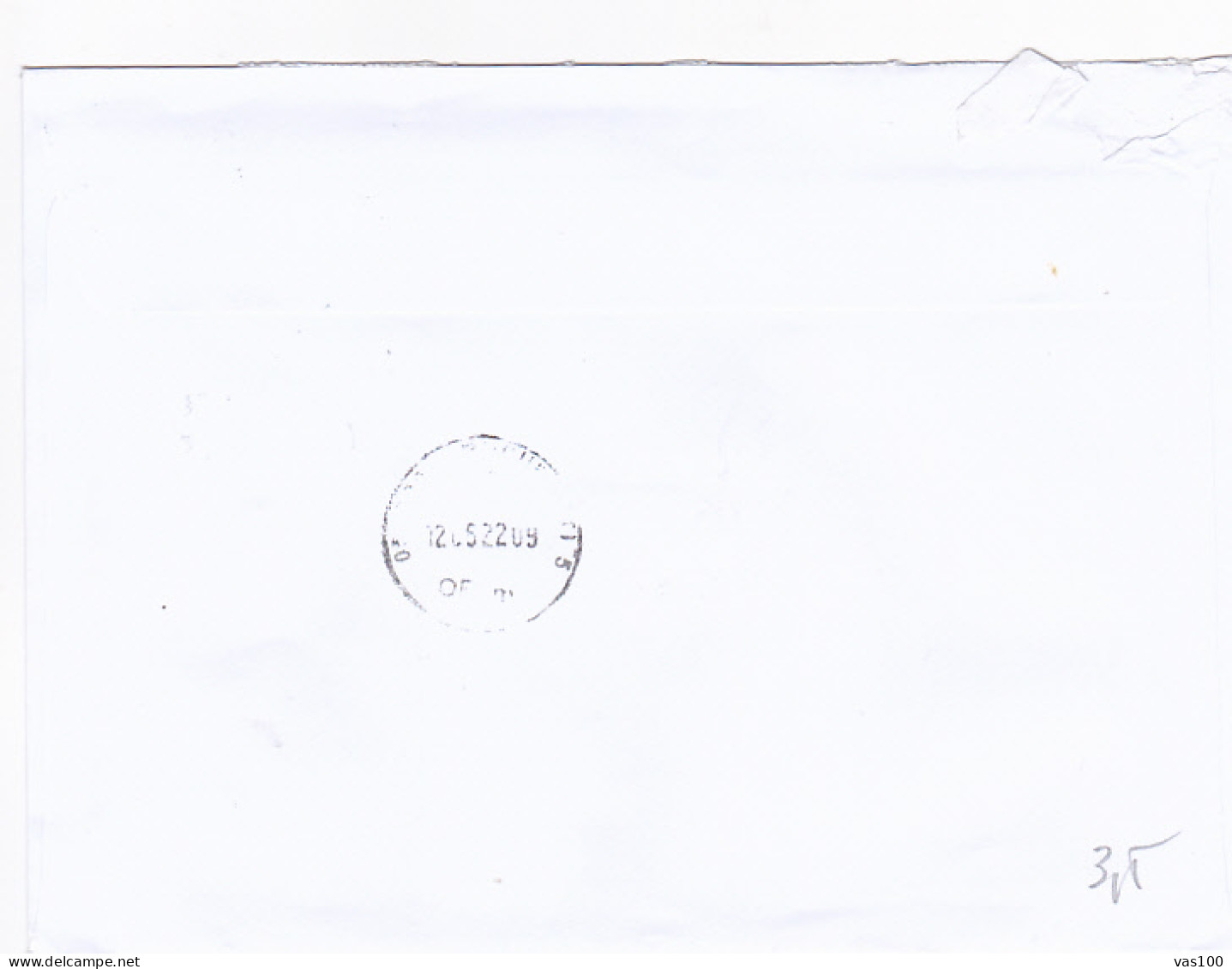 CINEMA, MOVIE, BARCODE, TOURISM, ACTORS, STAMPS ON COVER, 2022, GREECE - Brieven En Documenten