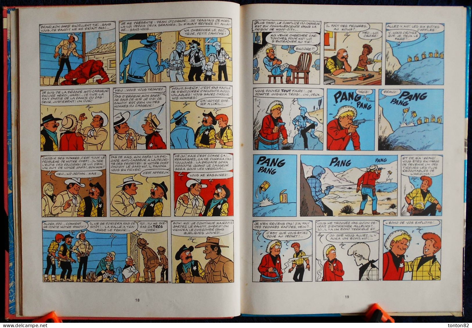 Tibet - Les Aventures de Chick Bill - 38 - Le dur de dur des durs de durs - Éditions Dargaud - ( E.O. 1974 ) .
